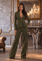 OLIVE BLAZER CARGO SETS