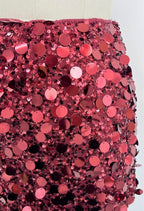 PAILLETTE SEQUIN MINI SKIRT