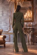 OLIVE BLAZER CARGO SETS