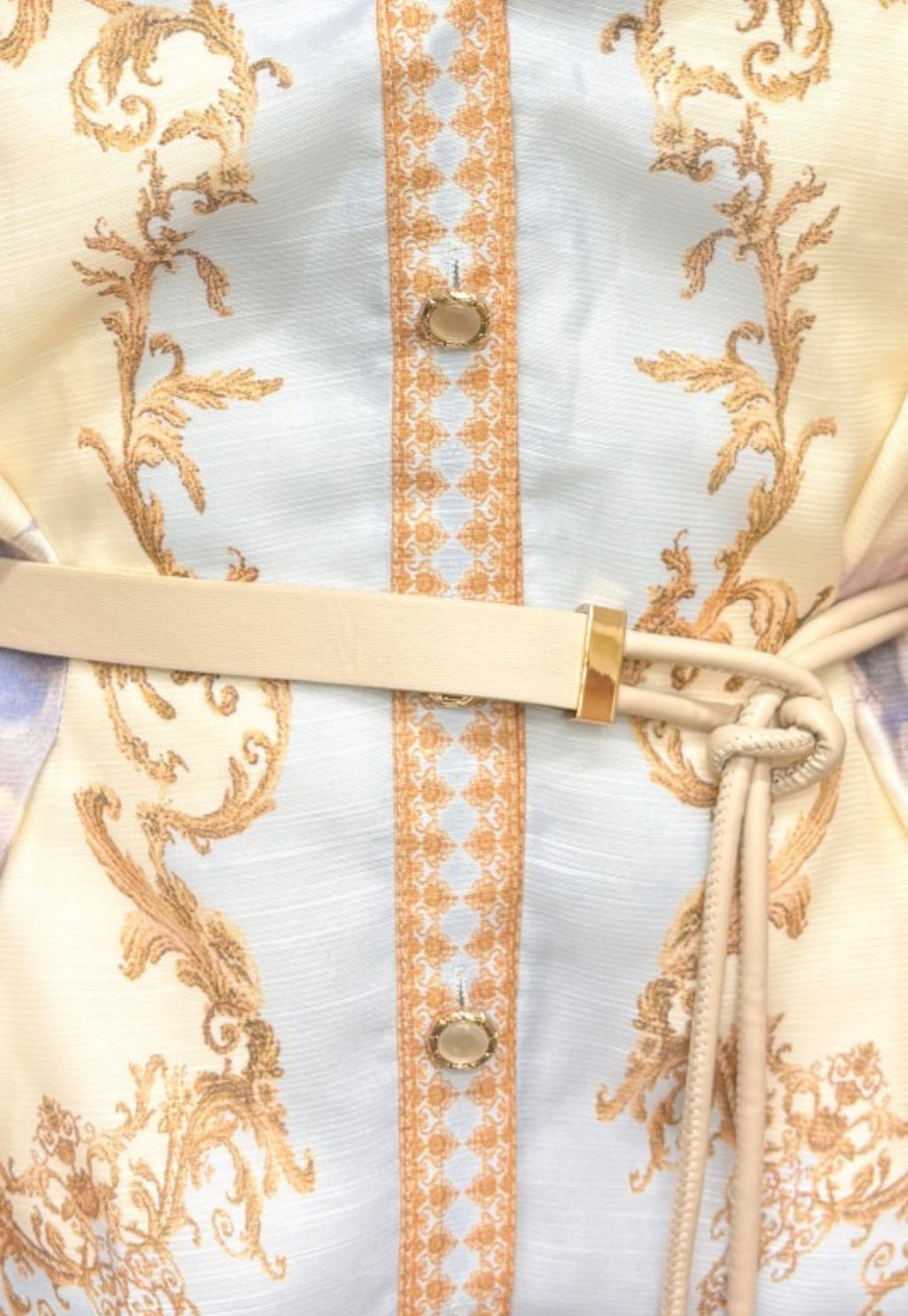 MATCHING SET - BUTTONDOWN TOP WITH WIDE LEG PANTS