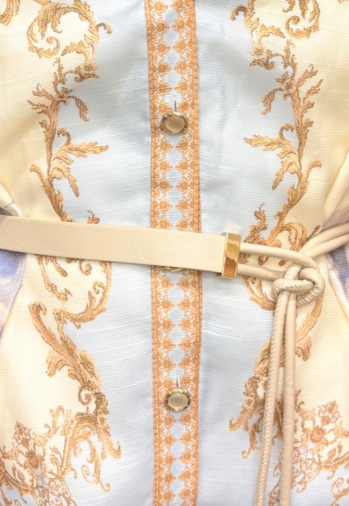 MATCHING SET - BUTTONDOWN TOP WITH WIDE LEG PANTS
