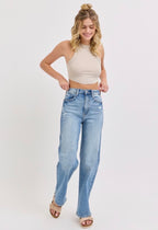 SUPER HIGH RISE DAD JEANS