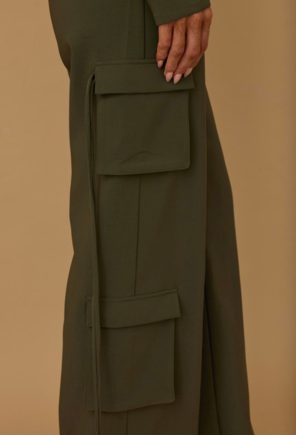 OLIVE BLAZER CARGO SETS