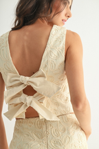 Floral Embroidered Two Piece Set