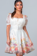 Floral Short Dress