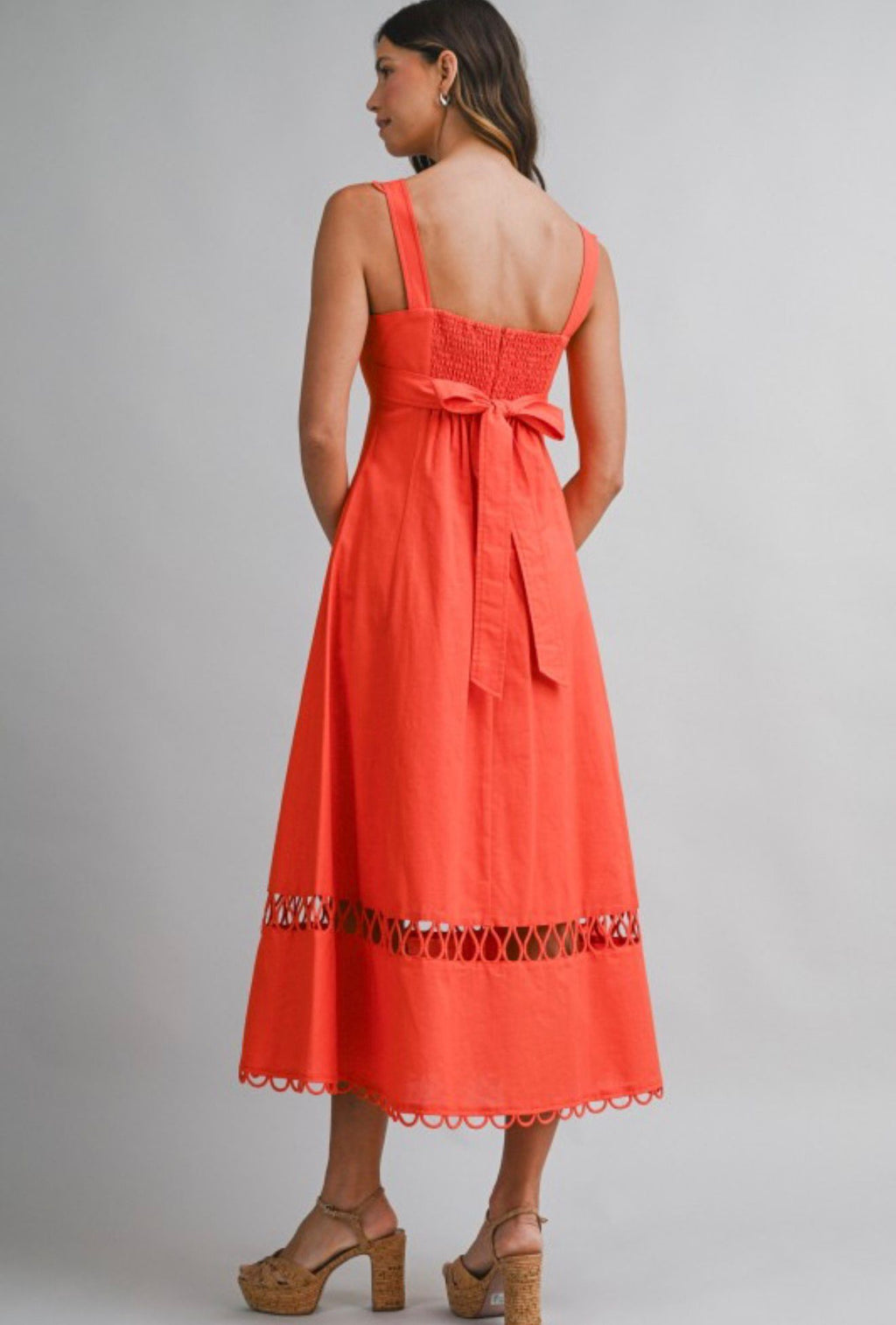 Sunset Glow Midi Dress