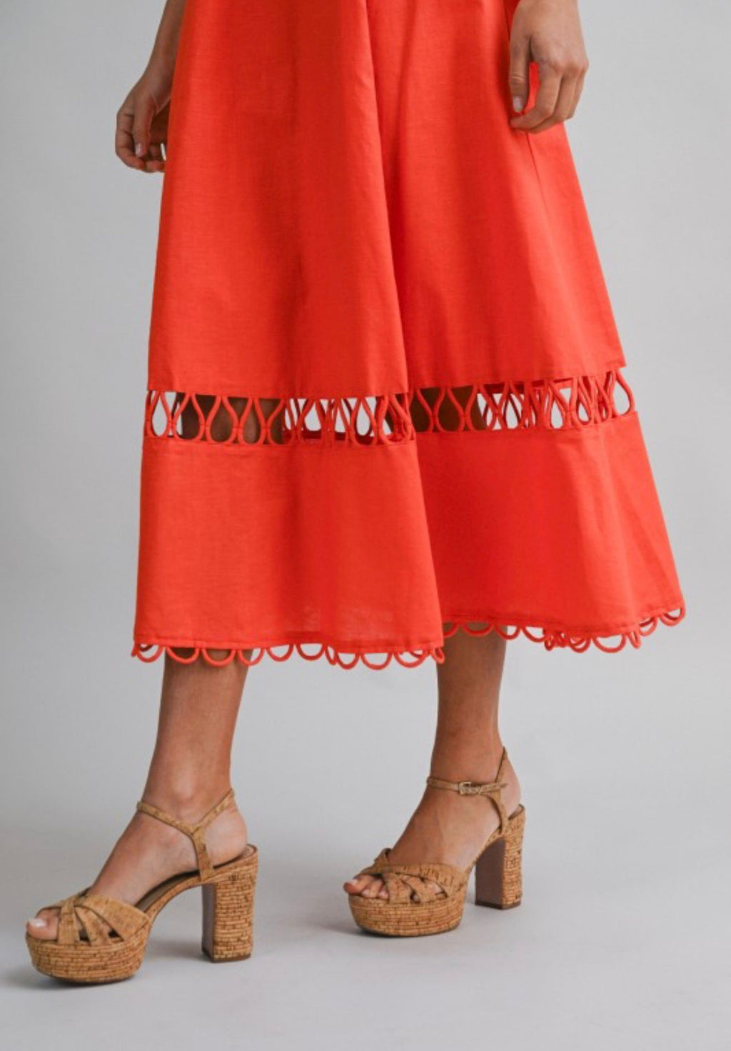 Sunset Glow Midi Dress