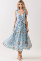 Floral Breeze Midi Dress