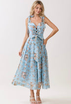 Floral Breeze Midi Dress