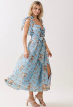 Floral Breeze Midi Dress