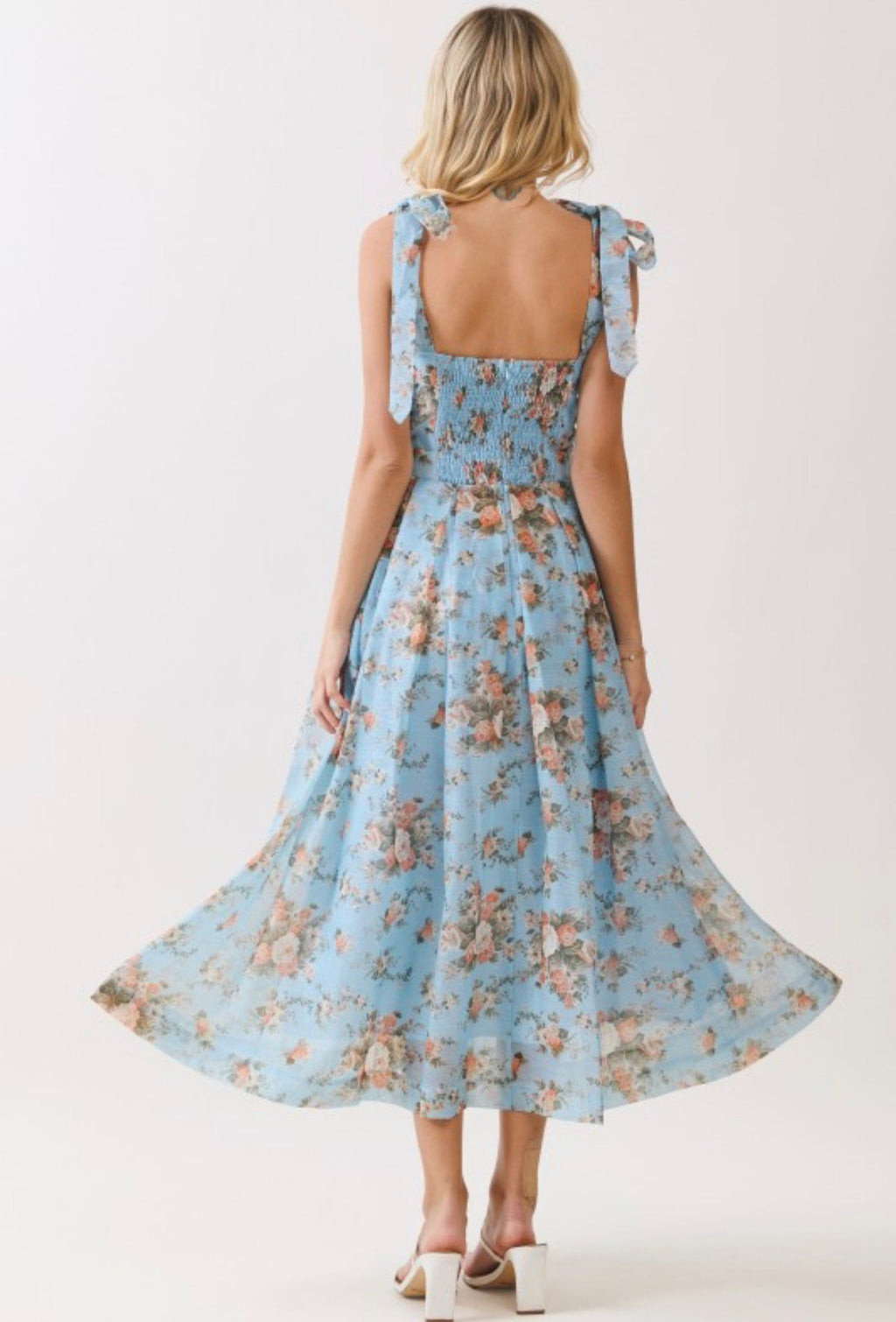Floral Breeze Midi Dress